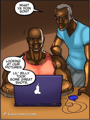 Kaos – Wife And The Black Gardeners 2 136 Interracial Comics comics
