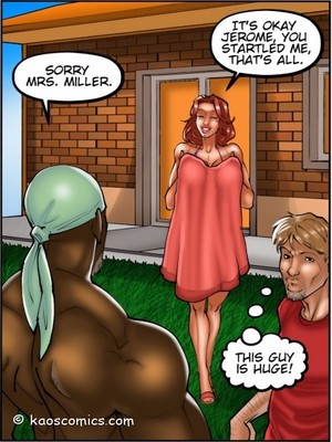Kaos – Wife And The Black Gardeners 2 19 Interracial Comics comics