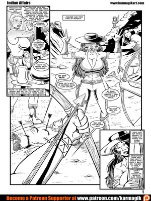 Karmagik- Indian Affairs 02 Adult Comics comics