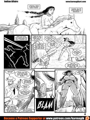 Karmagik- Indian Affairs 05 Adult Comics comics