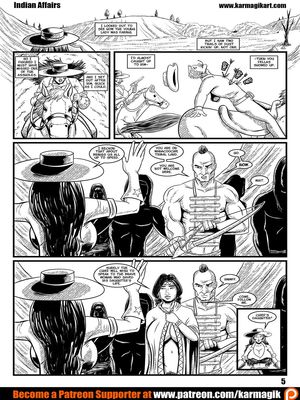 Karmagik- Indian Affairs 06 Adult Comics comics