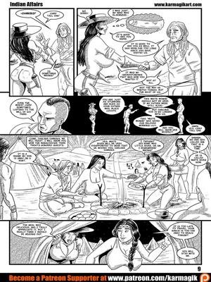 Karmagik- Indian Affairs 10 Adult Comics comics