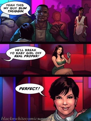 Keeping It Up for the KarASSians- BNW 69 Interracial Comics comics