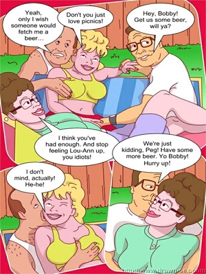 Porn Comics - King Of Hill- Drawn Sex Adult Comics