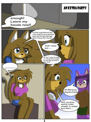 Kyo Saebaa’s- An Extra Party 02 Furry Comics comics