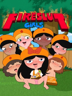 Porn Comics - LawyBunne- FireSlutGirls Cartoon Comics