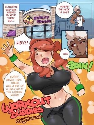 Porn Comics - Lightsource- Workout Buddies Adult Comics