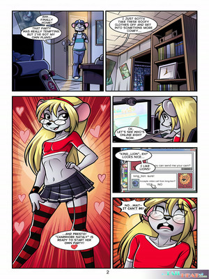 Linno- Camwhore,Tail Heat 03 Furry Comics comics