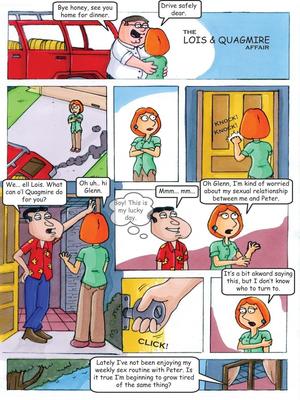 Porn Comics - Lois and Quagmire Affair (Family Guy) Adult Comics