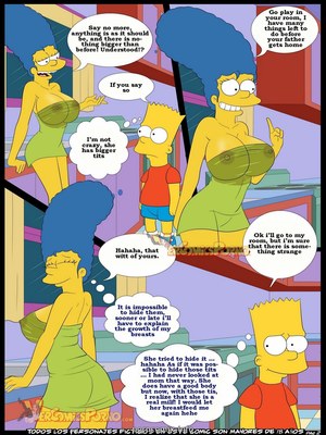 Los Simpsons 3- Old Habits 03 Incest Comics comics