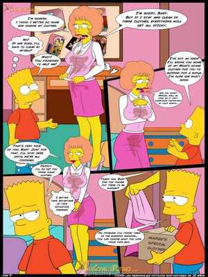 Los Simpsons 4- Old Habits 10 Incest Comics comics
