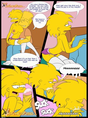Los Simpsons- Costumbres 2- Croc 12 Incest Comics comics