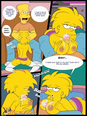 Los Simpsons- Costumbres 2- Croc 13 Incest Comics comics