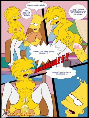 Los Simpsons- Costumbres 2- Croc 14 Incest Comics comics