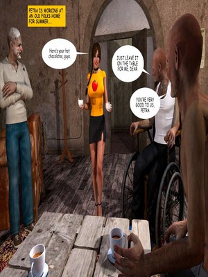 Lost Bet – Petra Helps The Elderly 02 3D Porn Comics comics