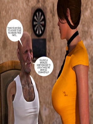 Lost Bet – Petra Helps The Elderly 09 3D Porn Comics comics