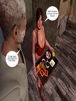 Lost Bet – Petra Helps The Elderly 12 3D Porn Comics comics