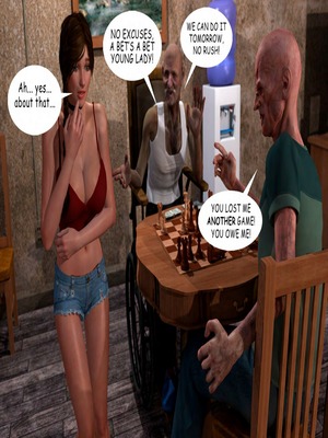 Lost Bet – Petra Helps The Elderly 32 3D Porn Comics comics