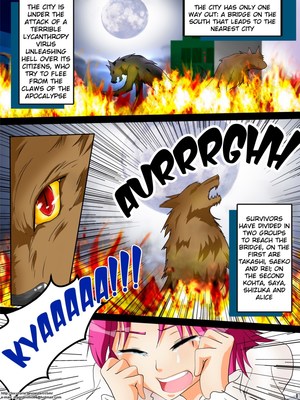 Lucofuria- High School of the Werewolf 02 Furry Comics comics