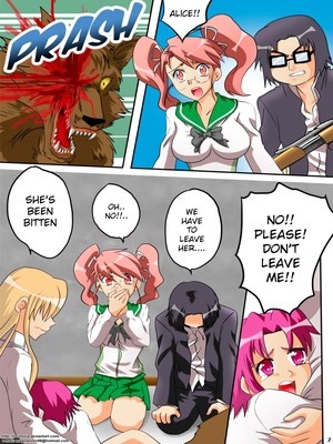 Lucofuria- High School of the Werewolf 08 Furry Comics comics