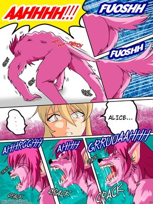 Lucofuria- High School of the Werewolf 11 Furry Comics comics