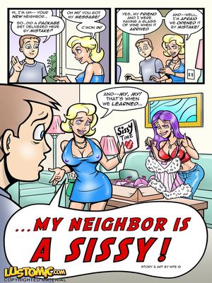 Porn Comics - Lustomic – My Neighbor Is A Sissy Adult Comics