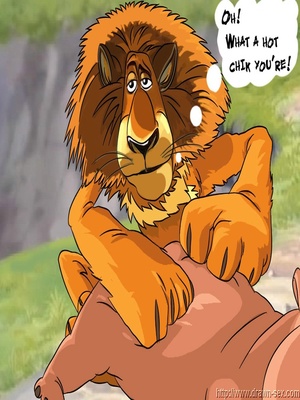 Madagascar 3 Porn - Madagascar- Alex & Gloria Furry Comics | HD Hentai Comics