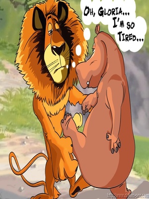 Alex The Lion Porn - Madagascar- Alex & Gloria Furry Comics | HD Hentai Comics