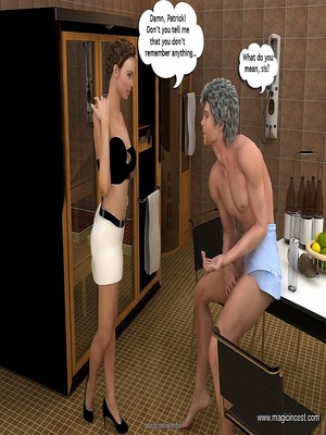 Magic Incest – Auntie gonna play with bro and nephew 05 Incest Comics comics