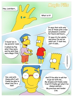 Magic Pills- The Simpsons 05 Incest Comics comics