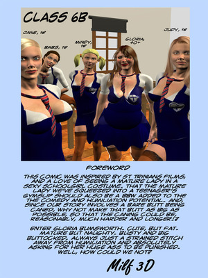 Milf3D- Caning Mom 02 3D Porn Comics comics