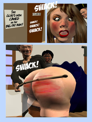 Milf3D- Caning Mom 28 3D Porn Comics comics