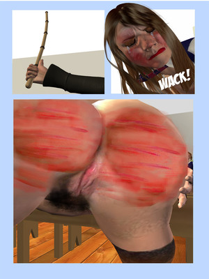 Milf3D- Caning Mom 35 3D Porn Comics comics