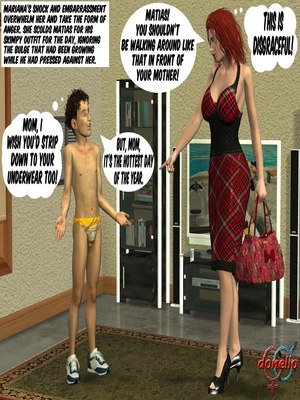 Mom’s Surprise- Donelio 04 Incest Comics comics