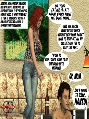 Mom’s Surprise- Donelio 28 Incest Comics comics