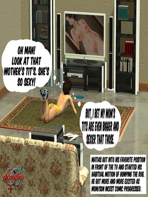 Mom’s Surprise- Donelio 37 Incest Comics comics