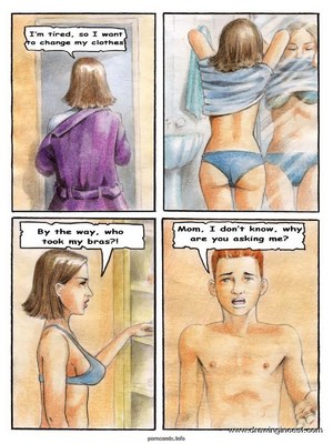 Mom And Son- Sexual Training 06 Incest Comics comics