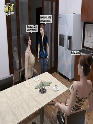 Mom friend trying boy- Incest 04 Incest Comics comics