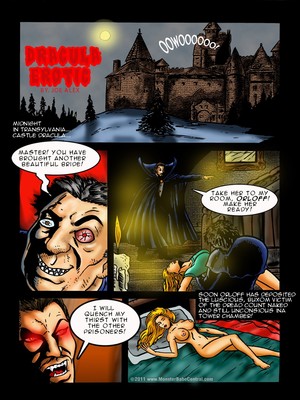 Porn Comics - MonsterBabe- Dracula Erotic Porncomics