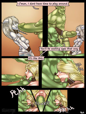 MonsterBabeCentral- Orc Lord 03 Adult Comics comics
