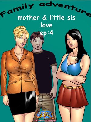 Porn Comics - Mother & little sis love- Family adventure 4 Adult Comics