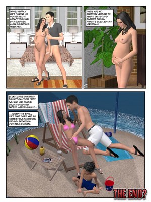 Mother and Son living alone- Redeemer 20 3D Porn Comics comics