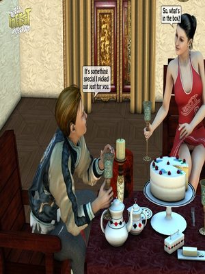 Mother + Son Birthday Gift 07 3D Porn Comics comics