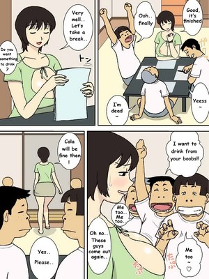 Mother with Huge Tits and Naughty Boys 08 Hentai-Manga comics