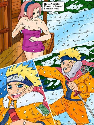 Porn Comics - Naruto-  Hot Winter Night Adult Comics