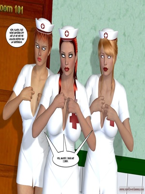 Naughty Nurse Saga- New Guard #6 10 3D Porn Comics comics