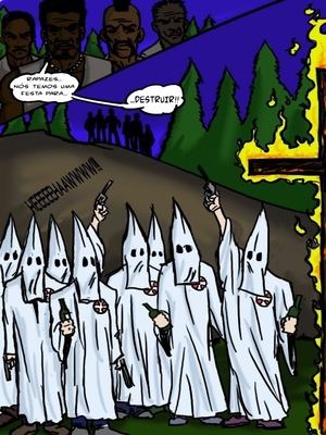 O Klan Fuck- illustrated interracial 04 Interracial Comics comics
