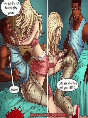 Online Dating Dilemma- BNW 12 Interracial Comics comics