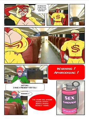 Parody- Super Heroine Hijinks 11 Adult Comics comics