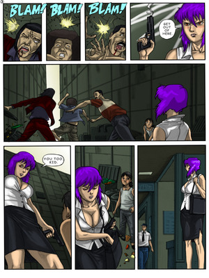 PBX- Ghost In the Shell-Pink Data 06 Incest Comics comics